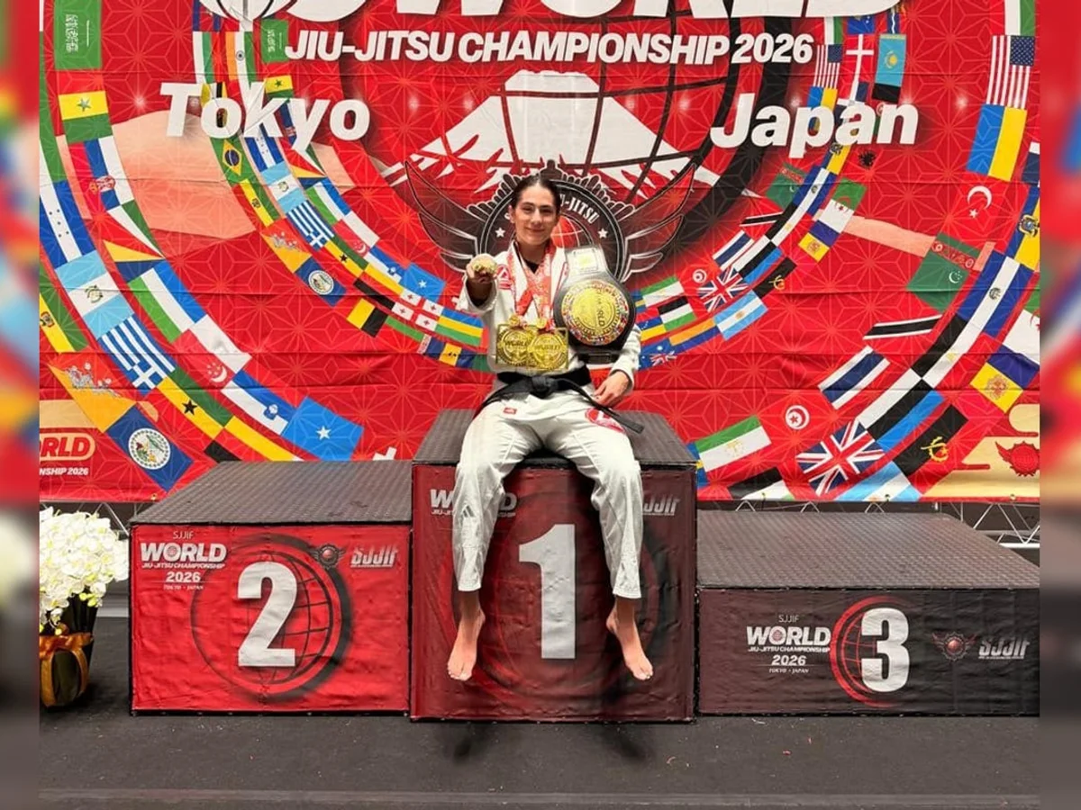 De Brasília a Tóquio: brasiliense se torna campeã mundial de jiu-jitsu