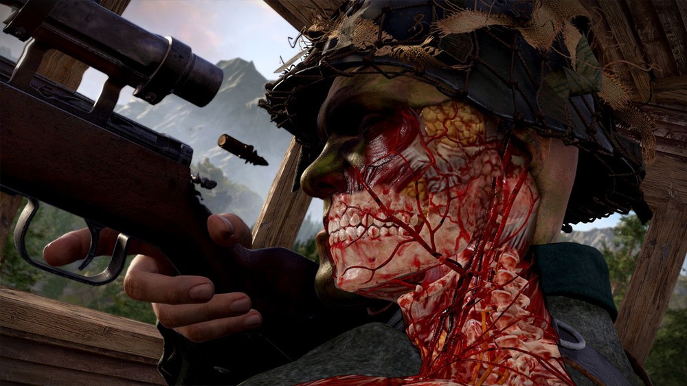 Sniper Elite: Resistance traz novo personagem em história na França com violenta câmera de Raios-X — Foto: Divulgação/Steam