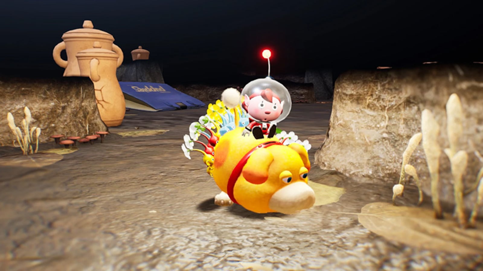 Pikmin 4 ganha edição para Switch 2 com comandos de voz e novo modo Dandori Academy Outer Space