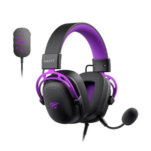 Headset Gamer Havit Gamenote H2002C + U Adaptador USB 7.1