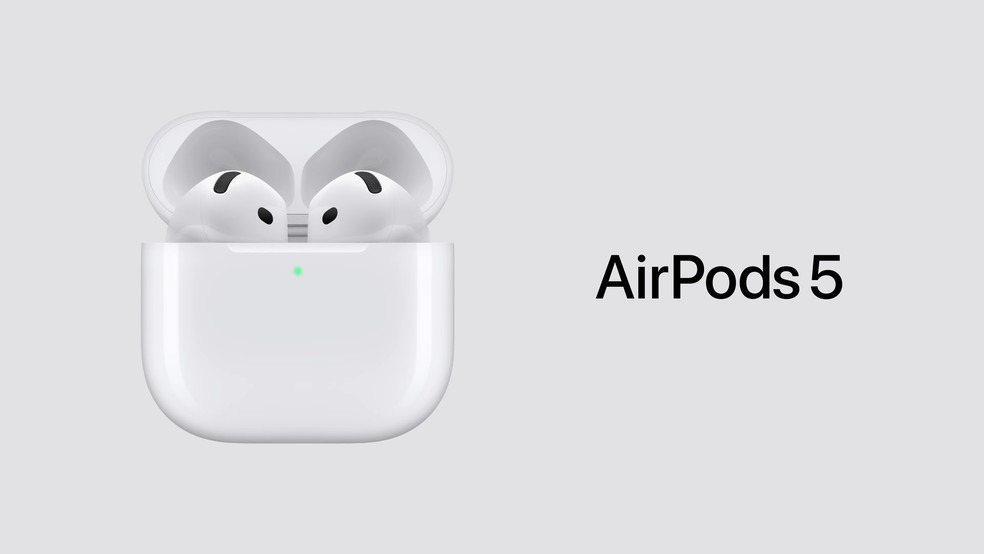 Novo AirPods 5 tem tradução em tempo real e melhora no cancelamento de ruído