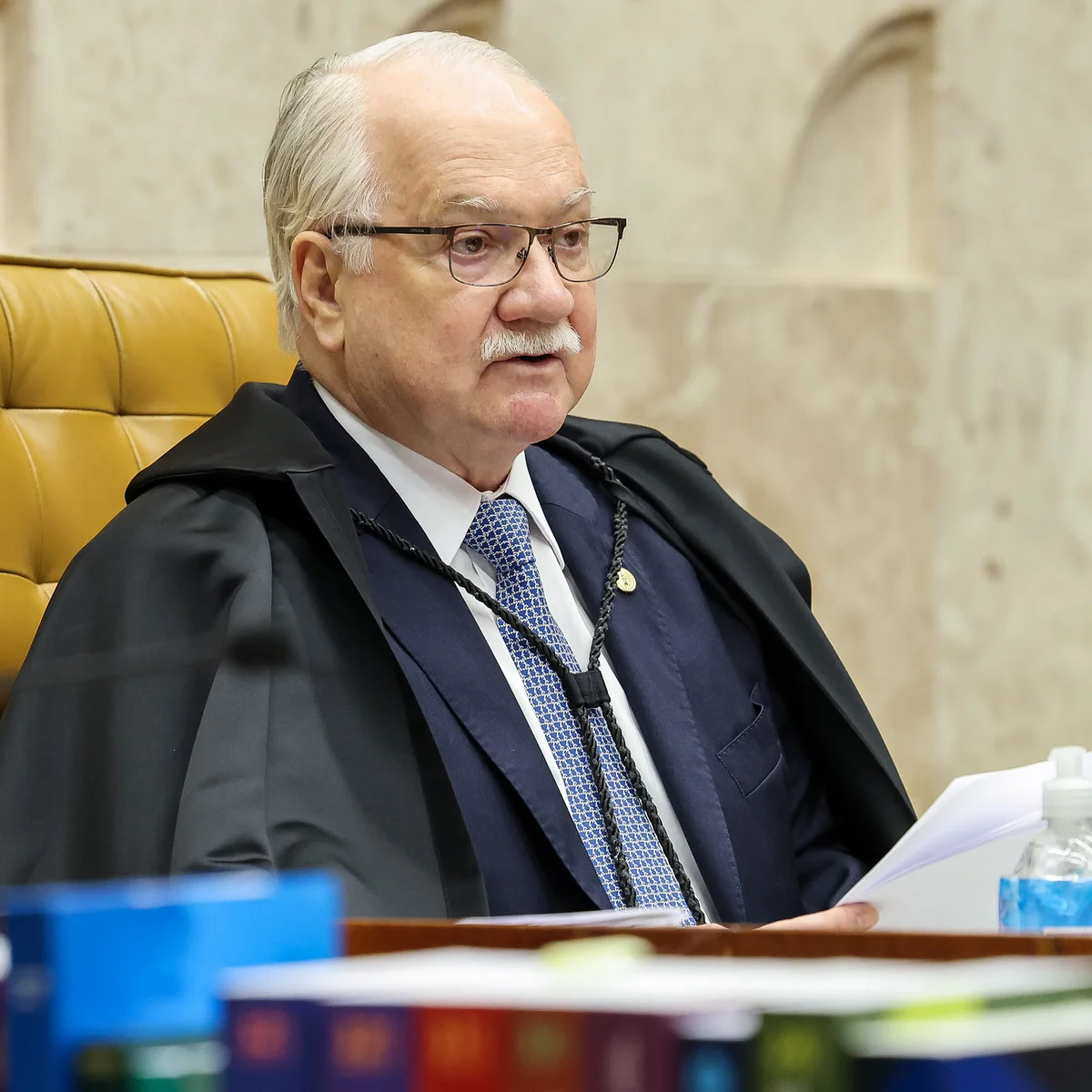 Leia íntegra do discurso de Fachin em sessão que julga se abre investigação contra Moraes