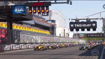 Confira a largada do GP da Espanha de F1