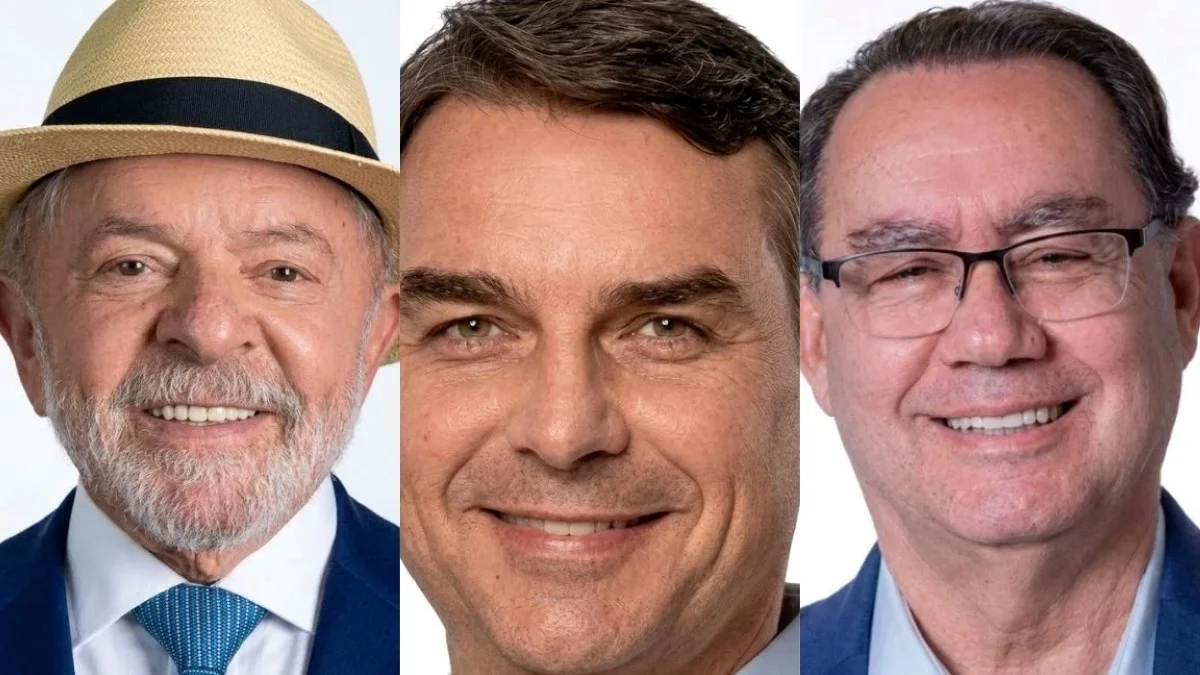 Lula tem 38,4% no 1º turno; Flávio marca 37,3%; Cury, 6,6%, diz Meio/Ideia