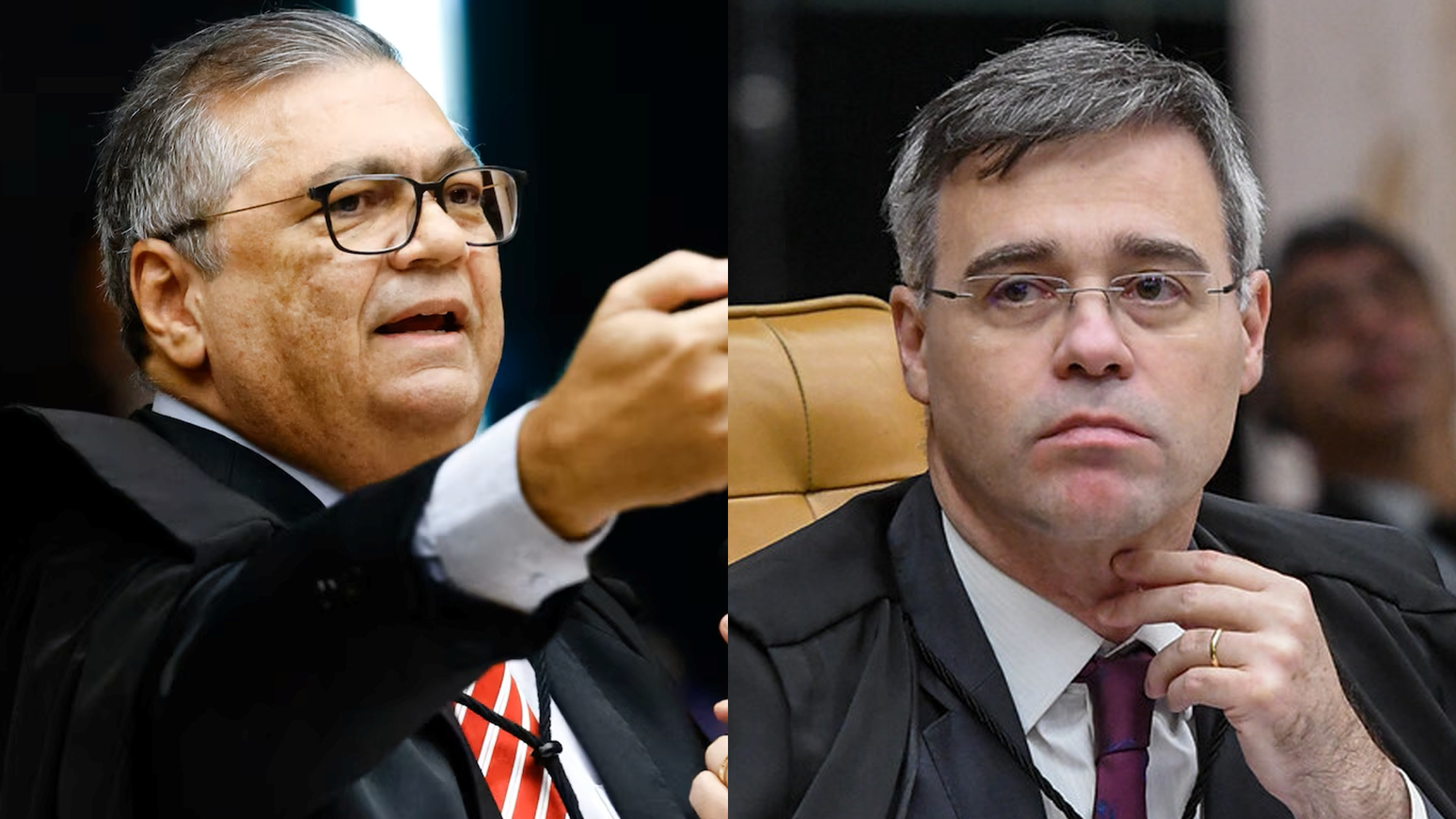 Ministro Fl&aacute;vio Dino, do Supremo Tribunal Federal, reintegrou imediatamente o diretor-geral da Pol&iacute;cia Federal, Andrei Passos Rodrigues, ao cargo, um dia ap&oacute;s o ministro Andr&eacute; Mendon&ccedil;a determinar seu afastamento