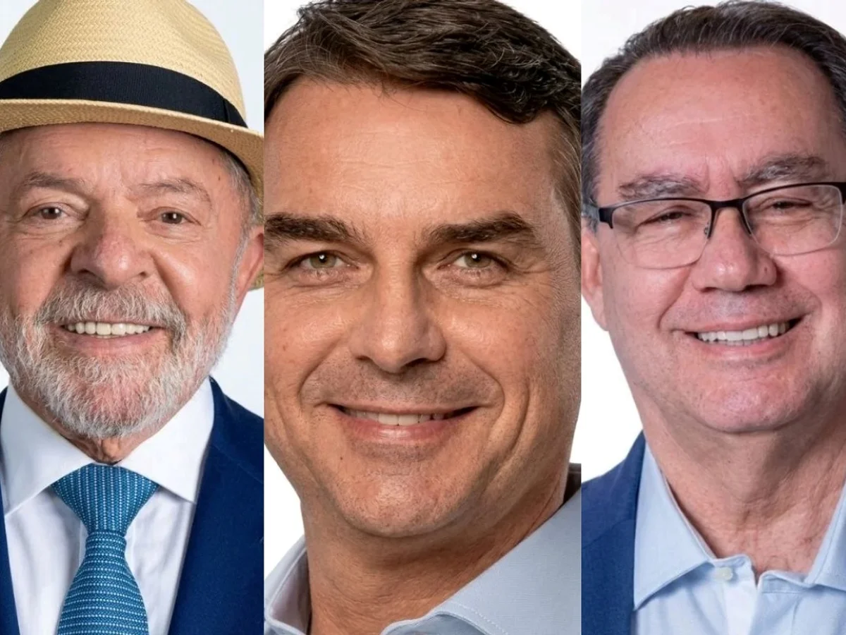 Lula tem 38,4% no 1º turno; Flávio marca 37,3%; Cury, 6,6%, diz Meio/Ideia